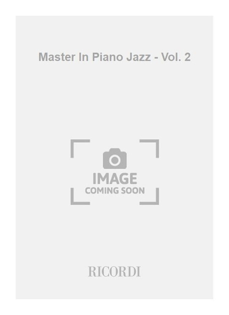 Master In Piano Jazz - Vol. 2
